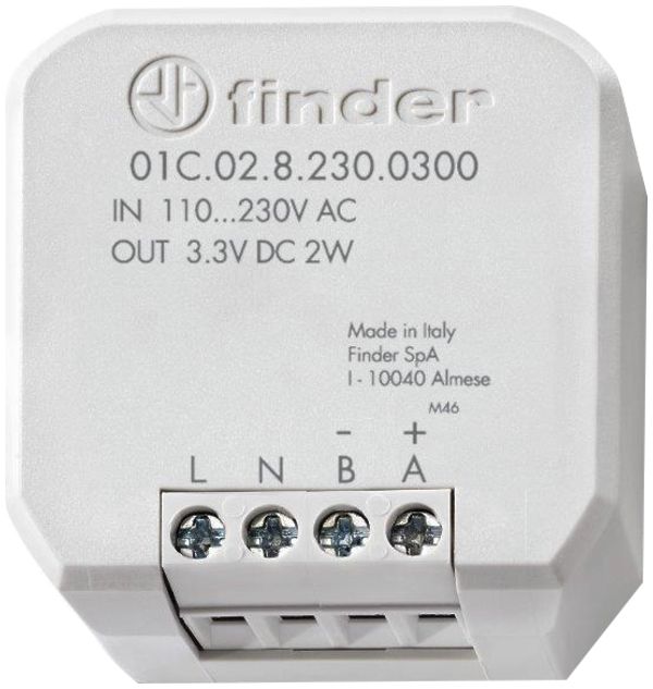 EB-Netzteil Finder 01C.02, für BLISS Wi-Fi, IN: 110…230VAC, OUT: 3.3VDC/2W