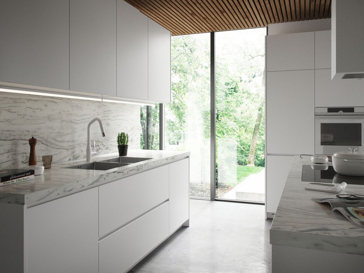 Lampada lineare LED Nordlux Renton 110 interruttore 13W 1450lm 2700K 1112mm bi