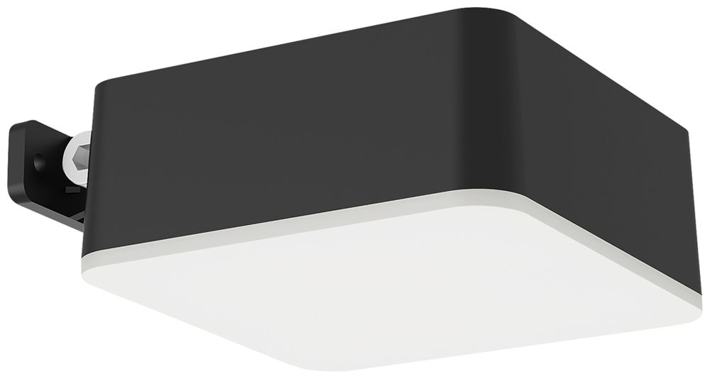 Applique LED Philips Vynce Solar SQ SEN 1.5W 200lm 827 IP44 nero