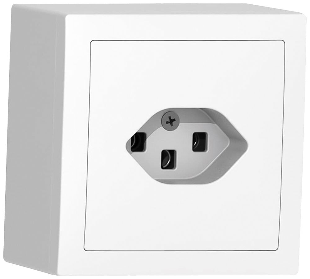 AP-Steckdose SIDUS T23 weiss