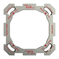 Befestigungsplatte mit SNAPFIX®-Befestigungssystem 1×1 77×77mm