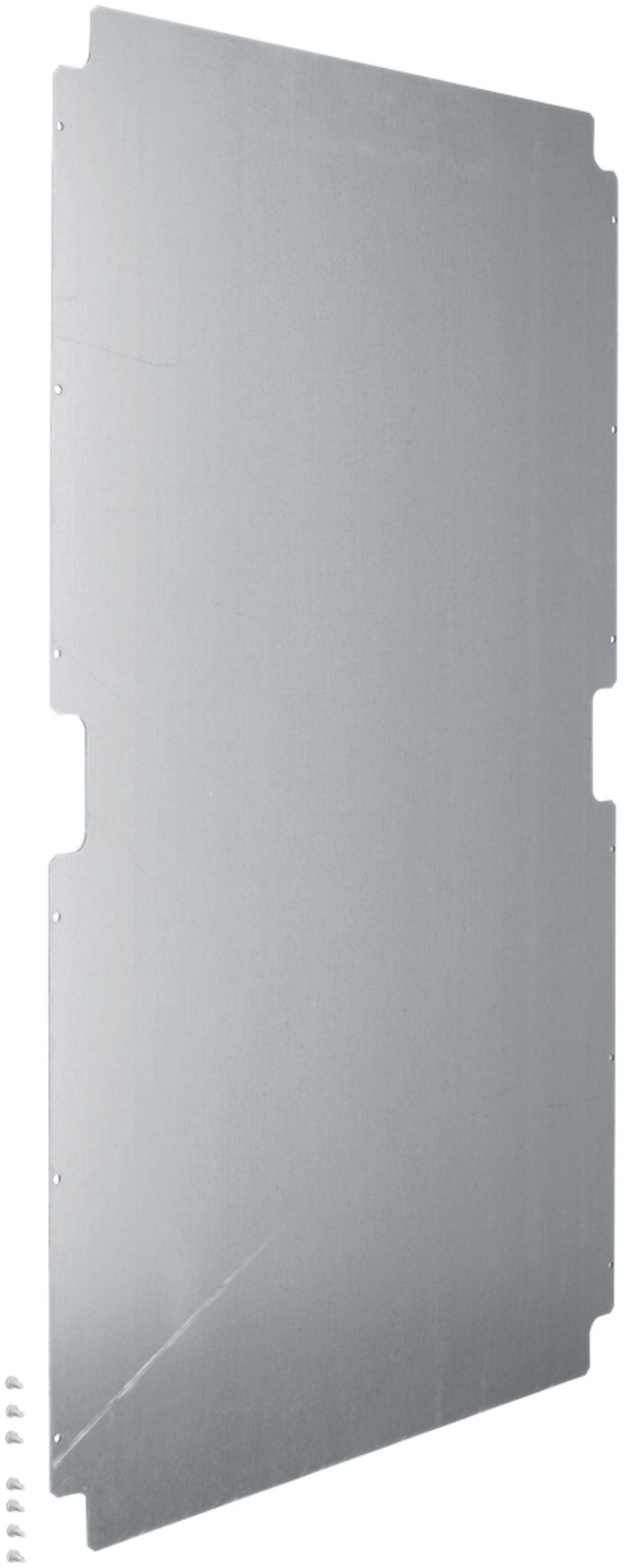 Plaque de montage Hager univers N h=950mm, 2 rangées