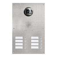 Station de porte ENC vidéo FH 3201-8158TBVUP0A 300×470×2.5mm