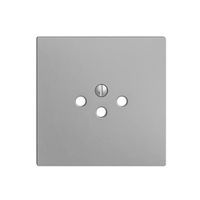 Placca frontale EDIZIOdue T12 silver con shutter
