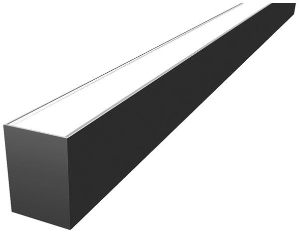 AP-Profil SLV GRAZIA 60 1500×70×95mm Aluminium schwarz