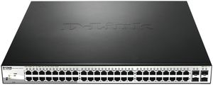 Switch D-Link DGS-1210-52MP/E, 52-Port smart managed Layer2/3 Gigabit PoE+