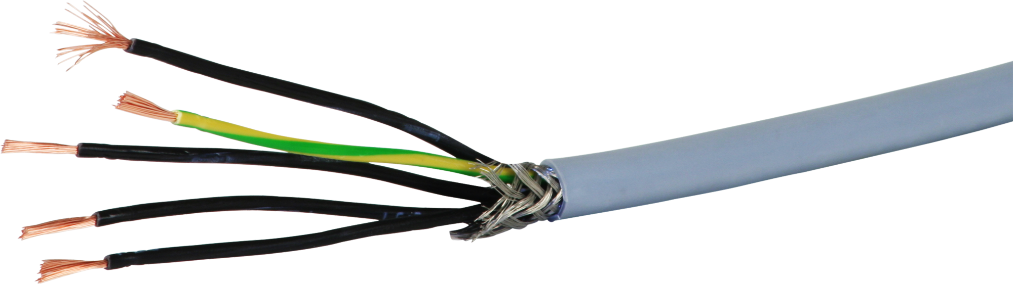 Câble de commande CY 5x1mm² num.gr