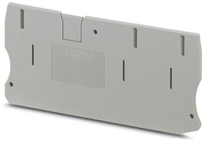 Abschlussdeckel Phoenix Contact grau zu PT 10-TWIN