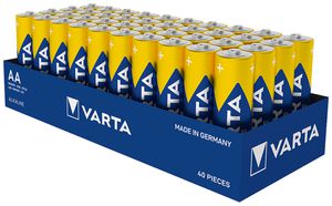 Batterie Alkali VARTA Longlife Power AA 40  Stück
