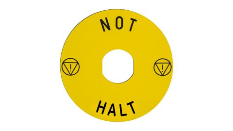 Bezeichnungsschilder