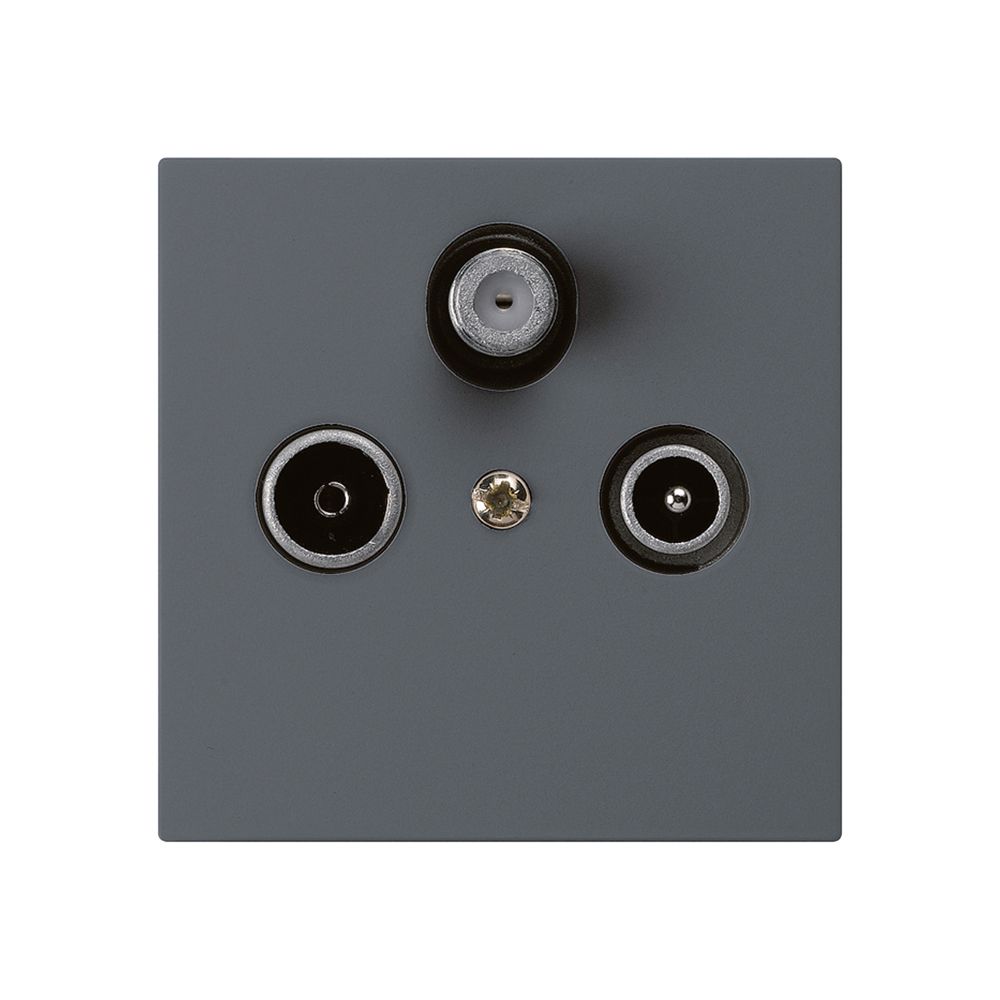 Prise ENC kallysto R/TV/SAT anthracite