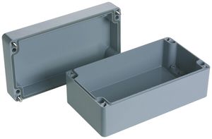 Boîtier AP Al 330×230×110mm gris IP65 Lithos Woertz