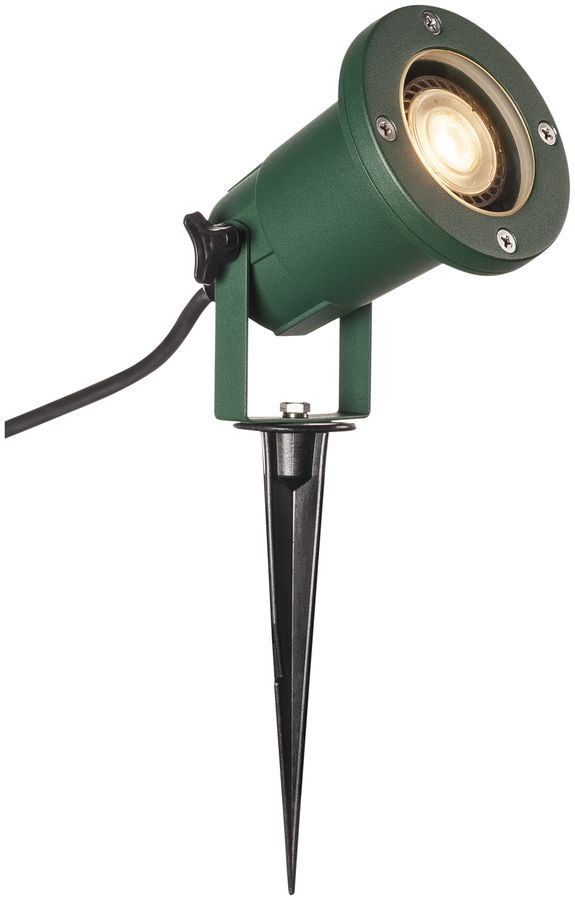 Lampada a picchetto terra NAUTILUS 15 GU10 QPAR51 11W Ø95×155mm IP65 verde