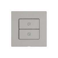 Montageset EDIZIO.liv Wiser SNAPFIX® f.Szenentaster 2 Szenen vert.2 Tast.hgu