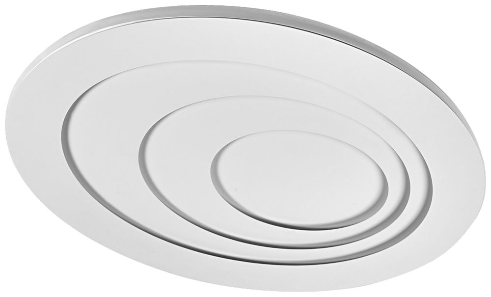 LED-Deckenleuchte LEDVANCE ORBIS SPIRAL Oval 63W 3800lm 3000K Ø720mm weiss
