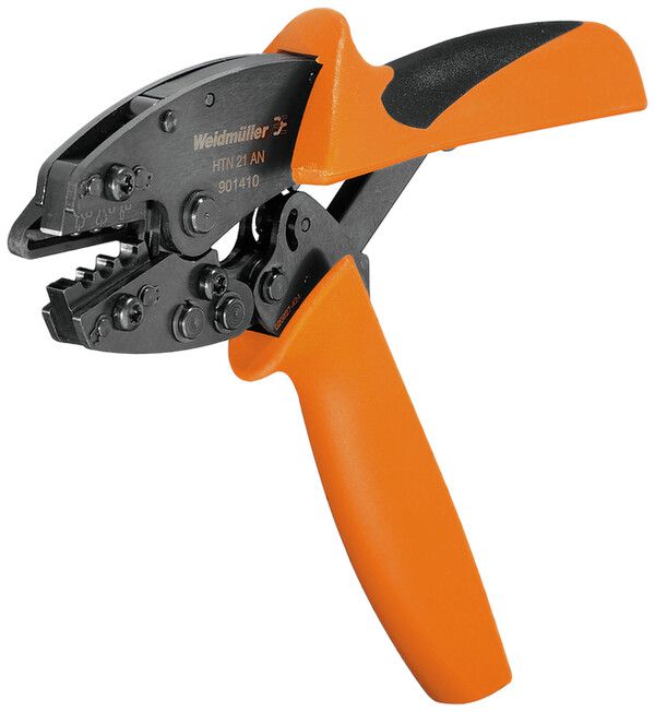 Utensile di serraggio Weidmüller HTN p.connettore non isolati 0.5…6mm² battente