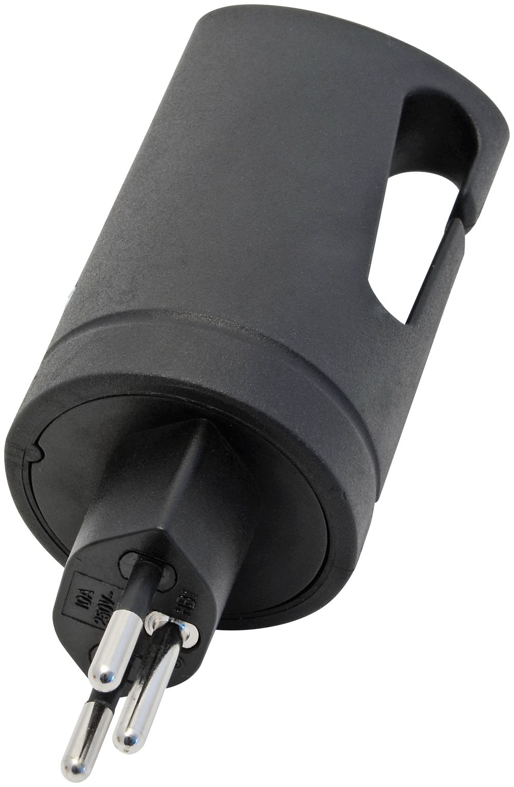 Gummistecker T12 schwarz MH Top-Tec