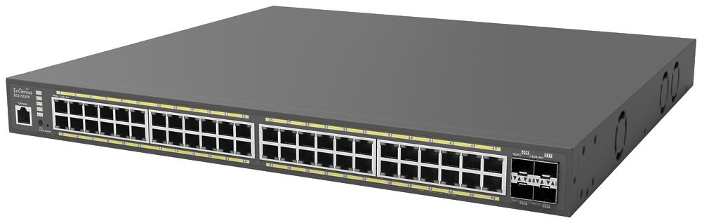 Cloud Switch EnGenius ECS1552FP, managed, PoE+, 48-Port Gigabit, 4×SFP+, 740W