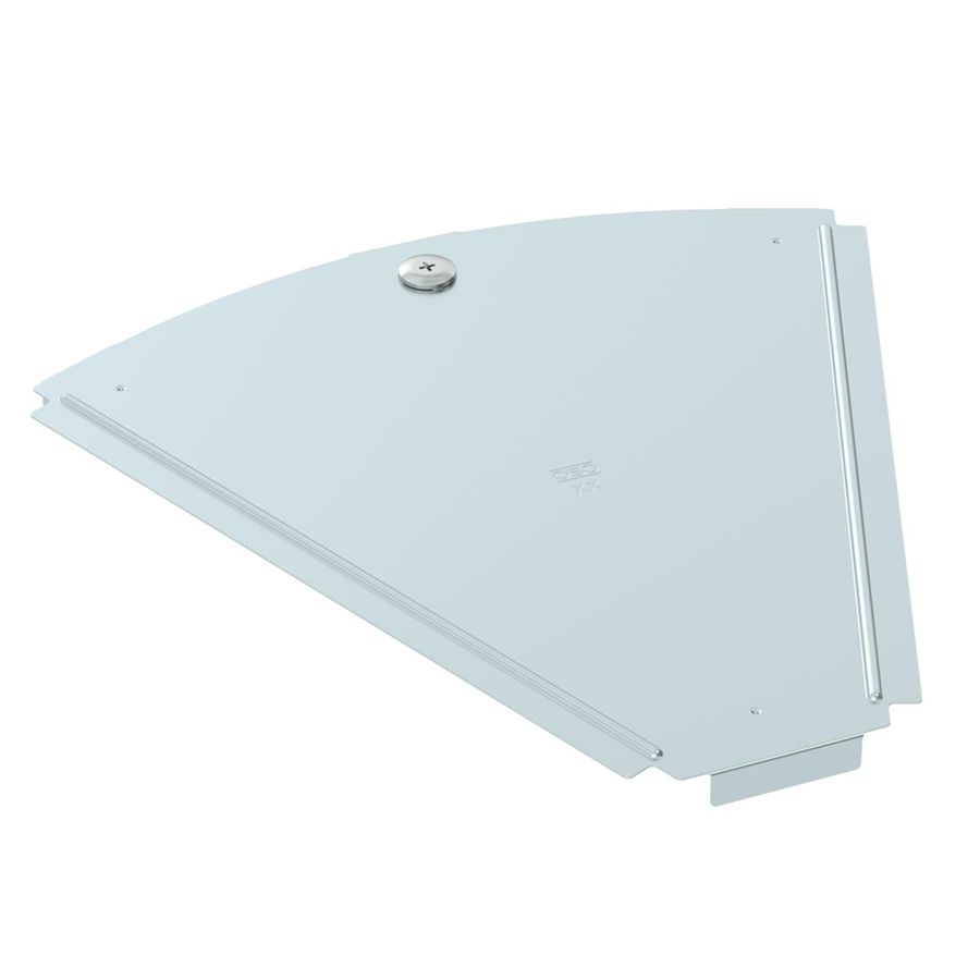 Couvercle BET RBD 45° 300×325mm acier zingué en continu