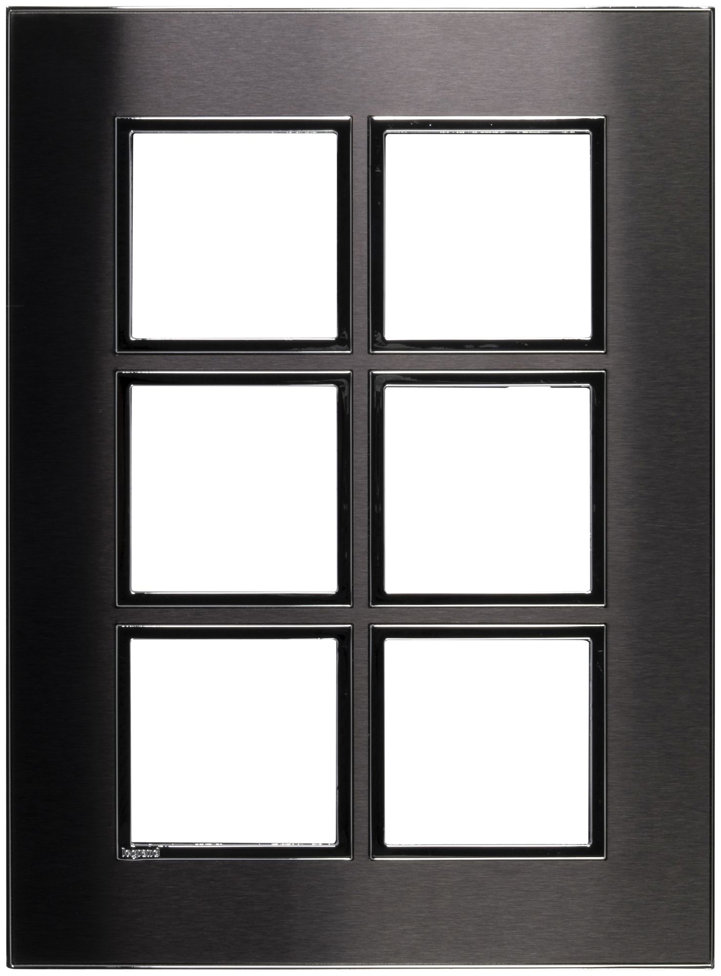Telaio di copertura ATO 2×3 modulo, black brushed