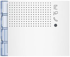 Frontblende für Tür-Lautsprecher-Modul Sfera weiss