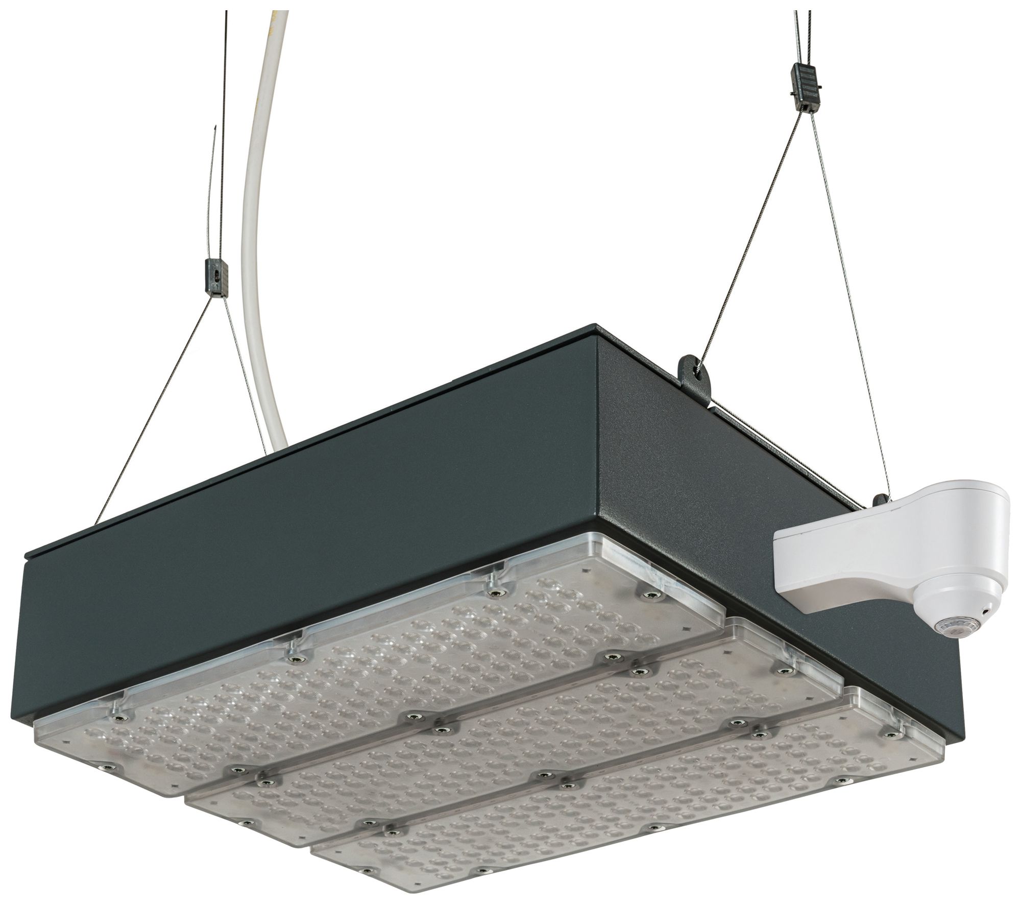 LED-Hallenstrahler Sylvania KubiXx AISLE PIR 83W 14400lm 840 IP65 DIM 412×280
