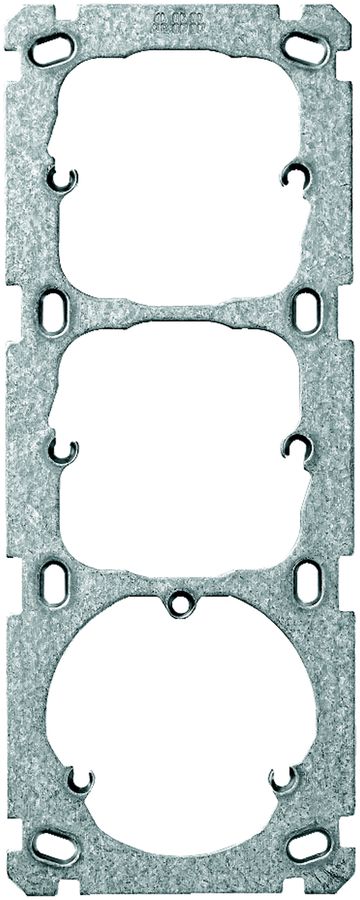 UP-Befestigungsplatte ABB 3×1 2×52+3×T13