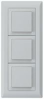 Combinaison ENC kallysto.line grd.I-I-I verticale 3×interr.S3 gris clair