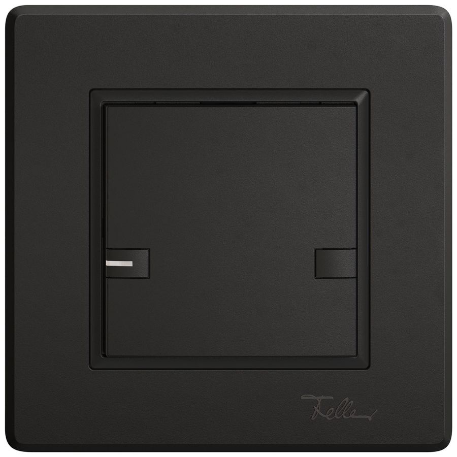 Poussoir KNX RGB ENC EDIZIO.liv SNAPFIX® capteur temp.RGB-LED 1× comm.2T no