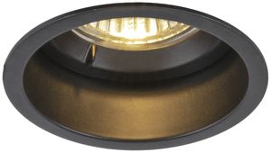 Downlight SLV HORN GU10 25W Ø76mm Aluminium schwarz