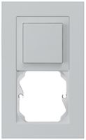 UP-Kombination kallysto.pro Gr.I-I vertikal Schalter S3+leer lichtgrau