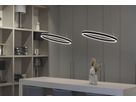 LED-Pendelleuchte SLV ONE 60 UP/DOWN DALI 25W 800lm 3000/4000K schwarz