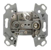 UP-Stichdose SAT/TV/R DB52 2 Sat-Eing. F/IEC-Buchse