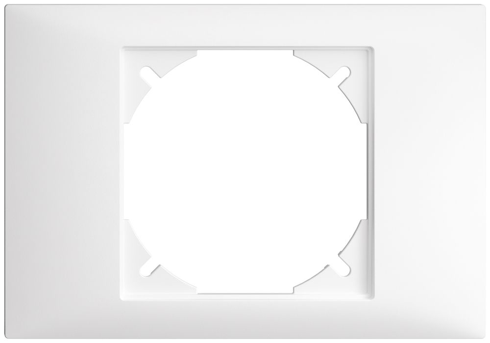 Telaio di copertura grd.I EDIZIOdue colore BKE bianco