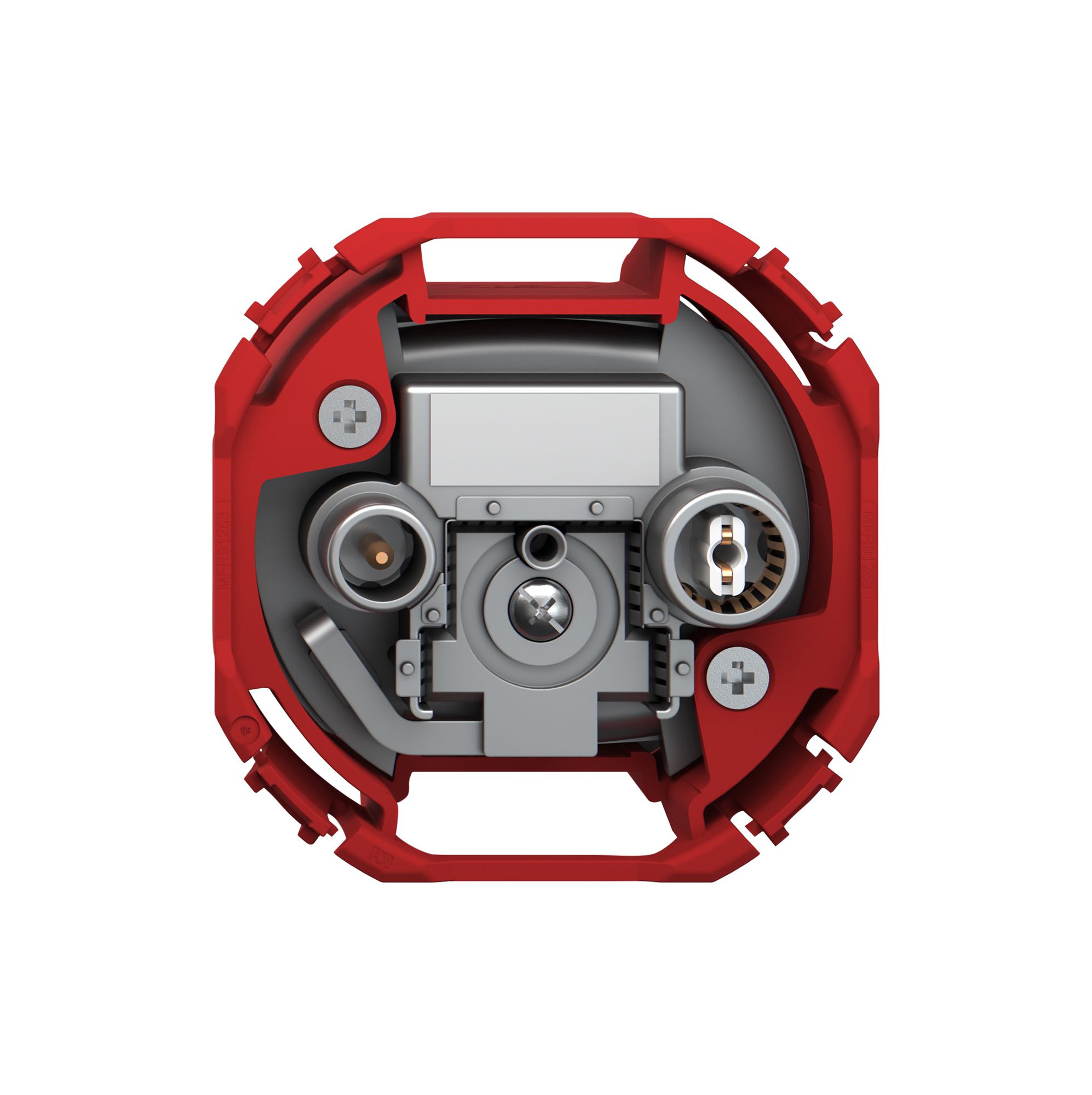 Antennendose TV-R Feller SNAPFIX® Durchgangsdose 4dB