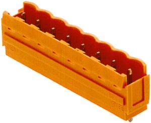 Stiftleiste Weidmüller SL Schwalbenschwänze THT 5mm 10L 180° 3.2mm orange