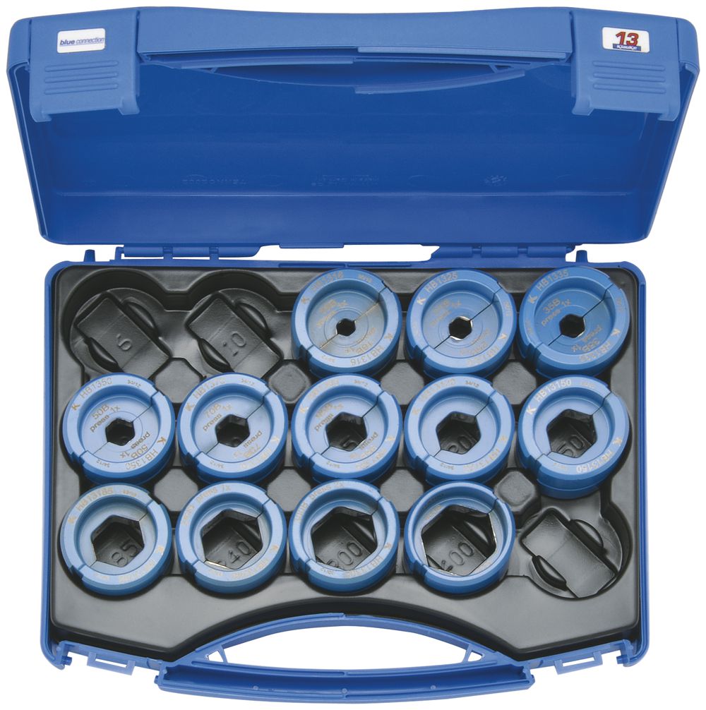 Presseinsatz-Set Klauke HB13 Blue Connection 6…400mm²