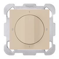 Interruttore rotativo INC kallysto 3/1L beige con manopola