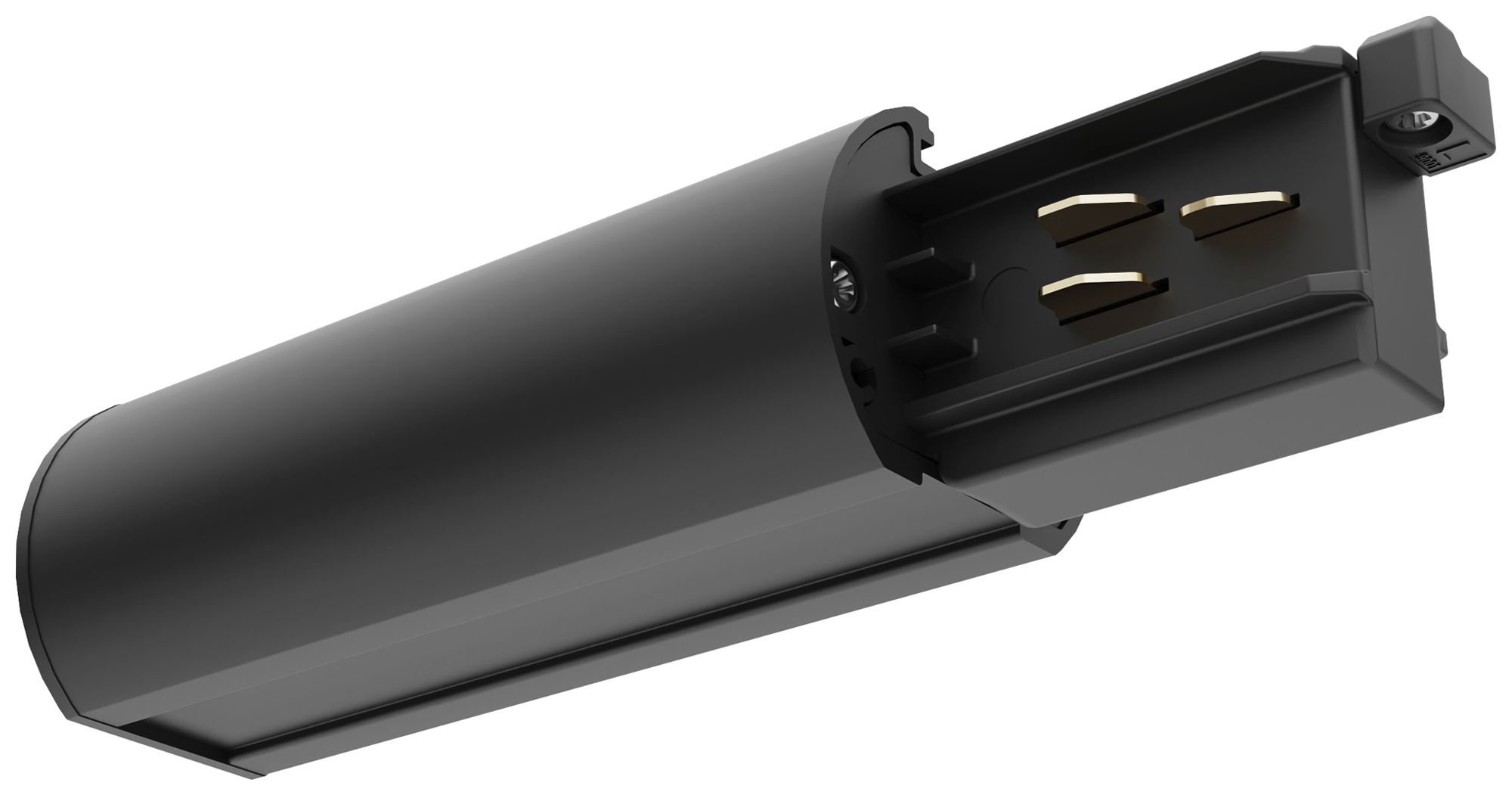 Alimentation latérale Sylvania Lytespan ROUND triphase noir gauche