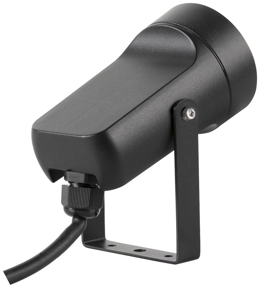 Lampada con picchetto SLV SYNA GU10 1×10W IP65 Ø73×107×140mm nero