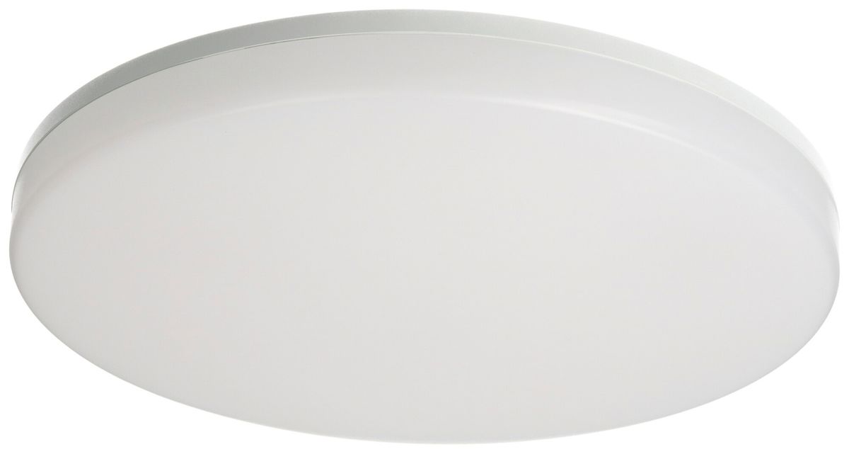 LED-Decken-/Wandleuchte MAX HAURI FLAT CCT 33 NOT HF 25W 3000/4000K IP40 3h ws
