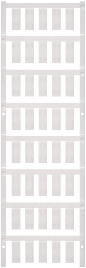 Marqueur d'appareil Weidmüller MultiCard ESG enfichable 19×8mm PA66 blanc
