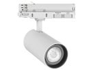 Spot LED DOTLUX SLIMtrack-eco 31W 3380lm 3000…4000K VAR AD3PH Ø75×171mm blanc