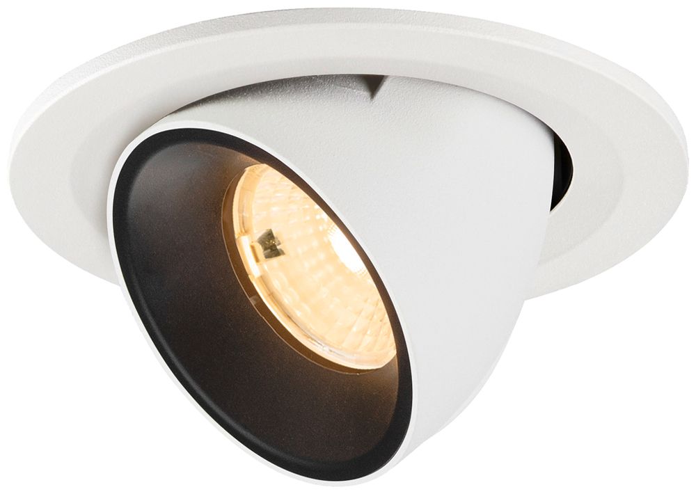 Downlight LED SLV NUMINOS GIMBLE S 6.7W 1050lm 3000K WB DALI Ø90 bc/no