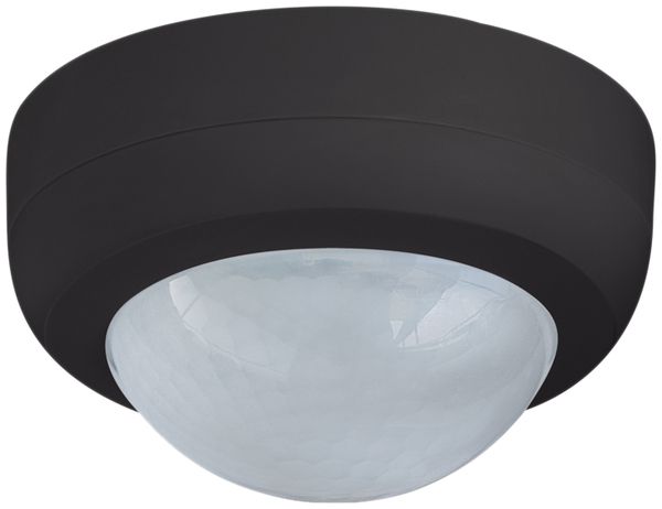 AP-Präsenzmelder Luxomat PD2 S MAX AP ST KNX, schwarz