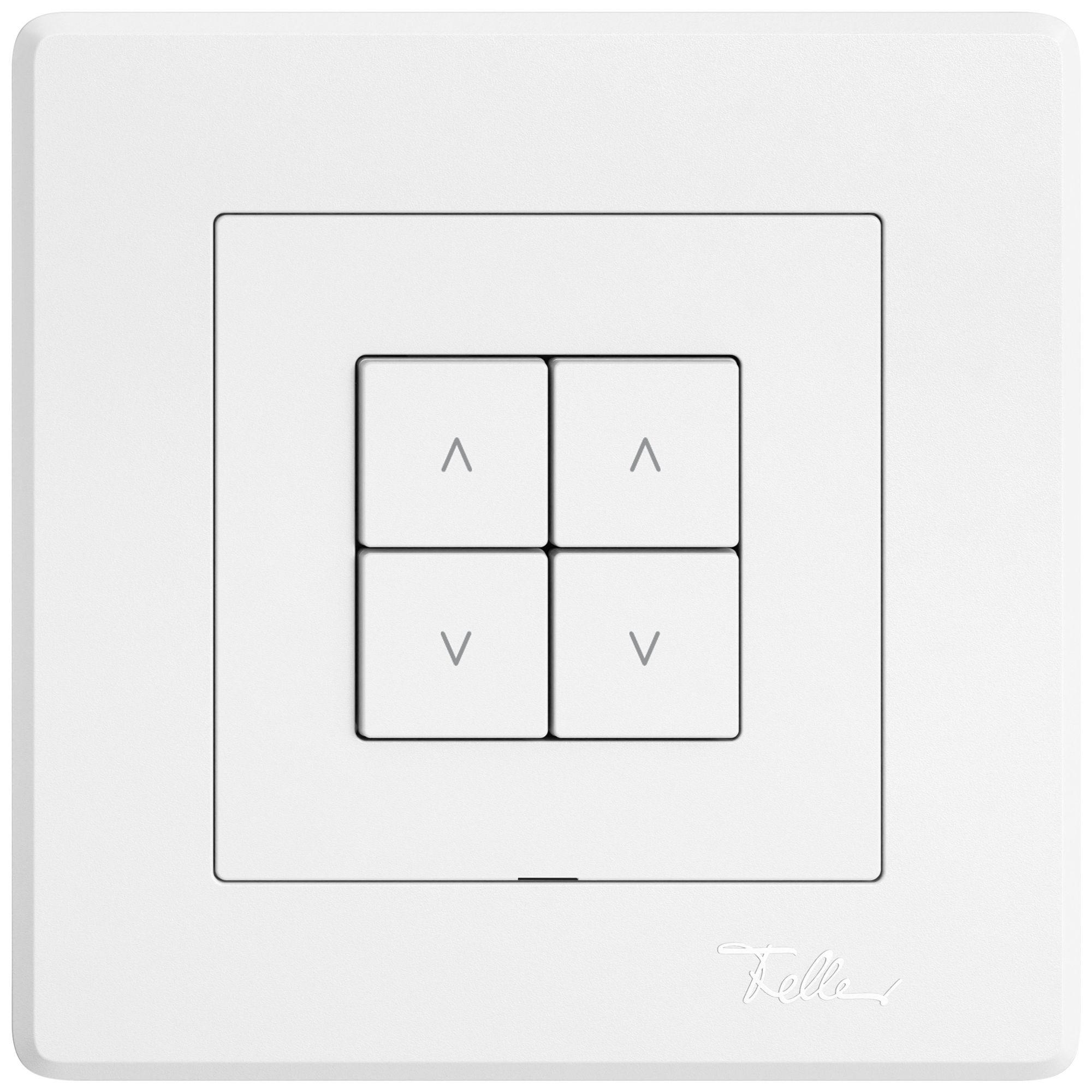 Station secondaire stores ENC EDIZIO.liv Wiser SNAPFIX® 2 canaux 4 touches bc