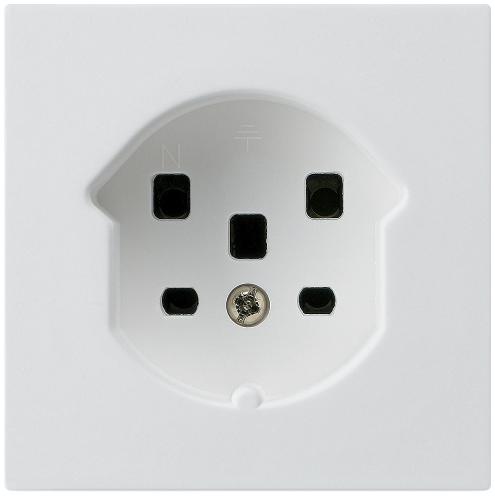 UP-Steckdose kallysto T25 weiss Schraubklemmen