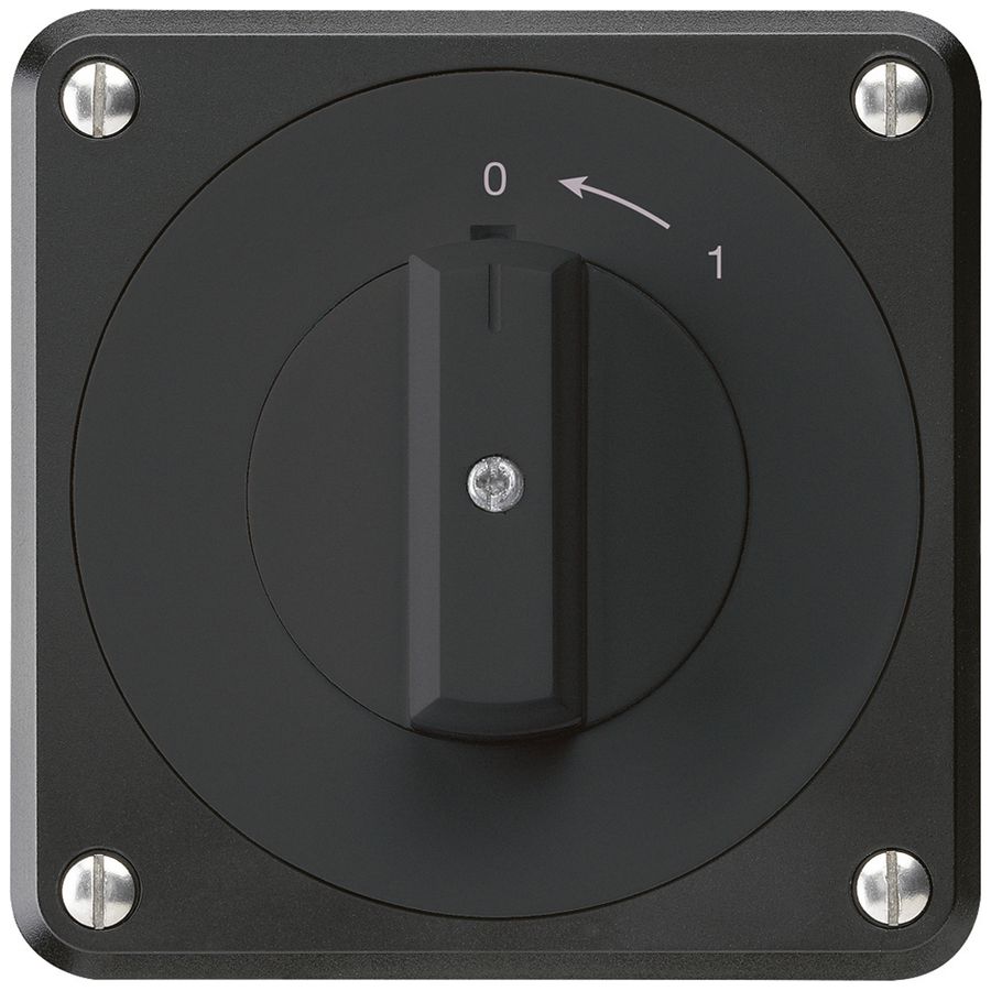 UP-Schwenktaster robusto IP55 schwarz 1P für Kombination