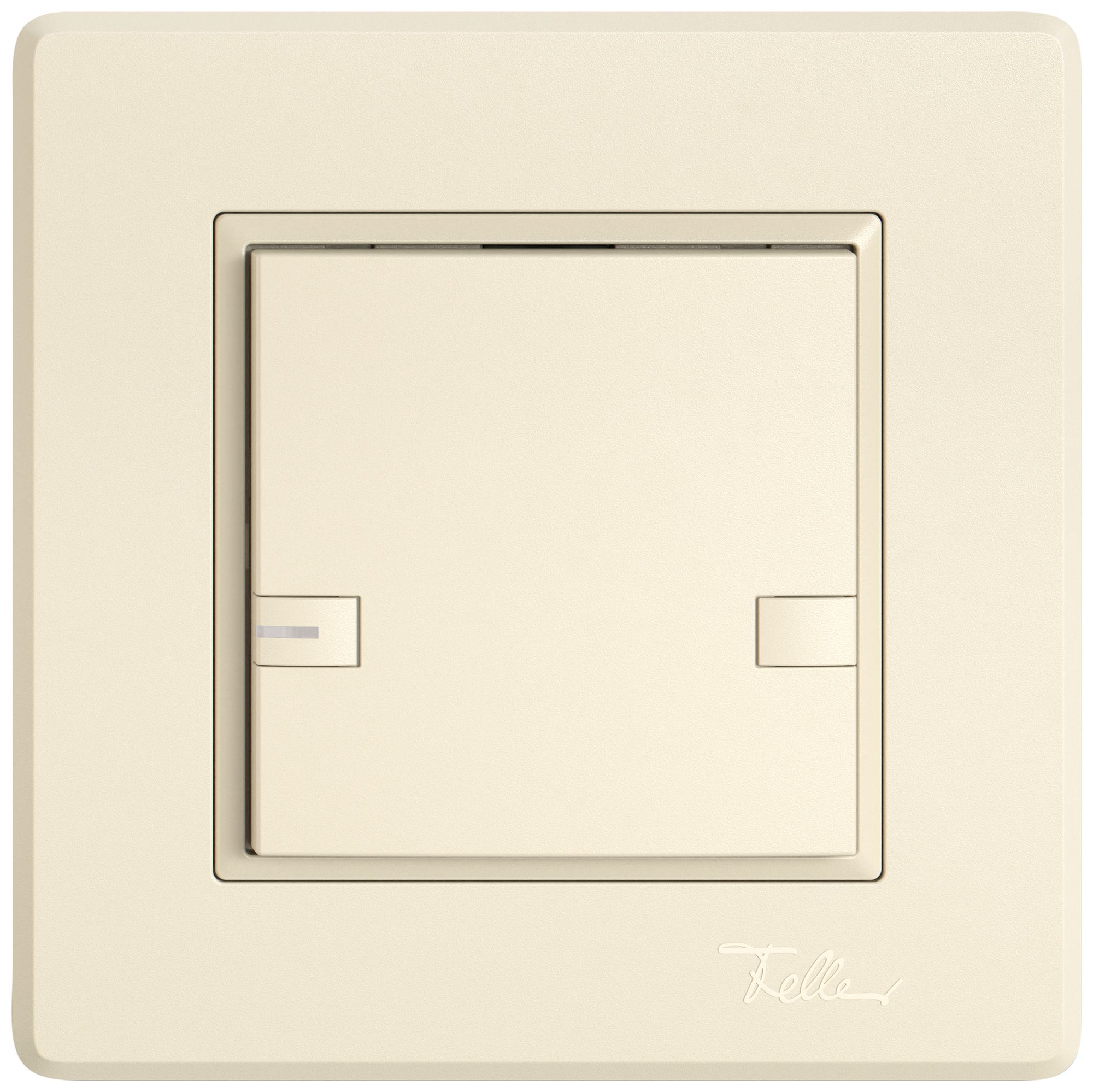 UP-Universaltaster EDIZIO.liv UNI SNAPFIX® 12…48V m.LED blau 1× 2-Tbed.cr