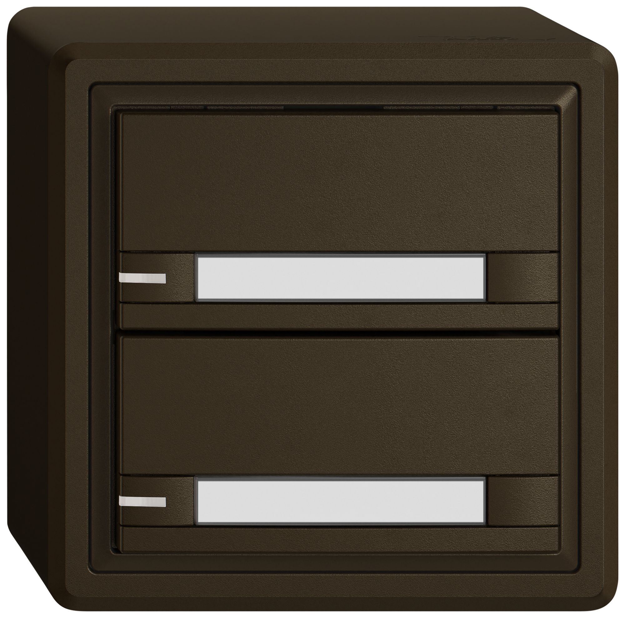 AP-Universaltaster EDIZIO.liv UNI SNAPFIX® m.LED RGB 2× 2-Tbed.Pap.br